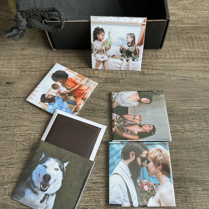 6 X Foto magneet